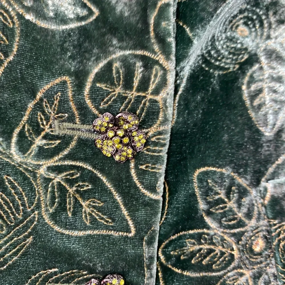 Kay Unger Velvet silk lined Blazer_4